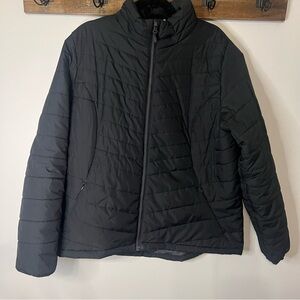 DSG Men's black lightweight  Puffer Jacket size xxl